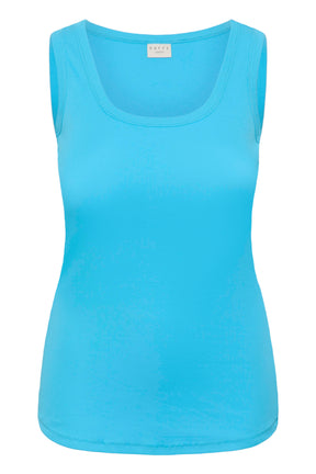 Kaffe Curve Carina Vest Top in Aquarius
