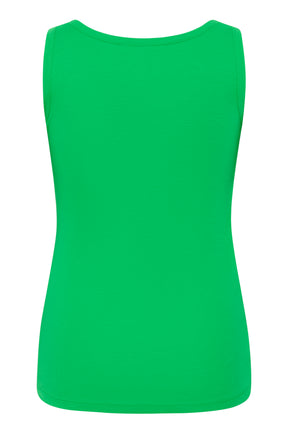 Kaffe Curve Carina Vest Top in Bright Green
