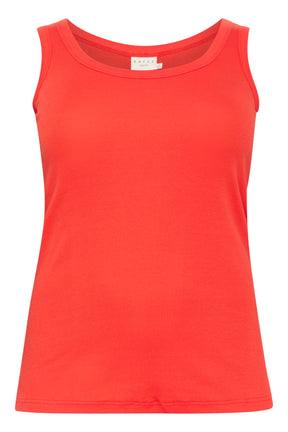 Kaffe Curve Carina Vest Top in Orange