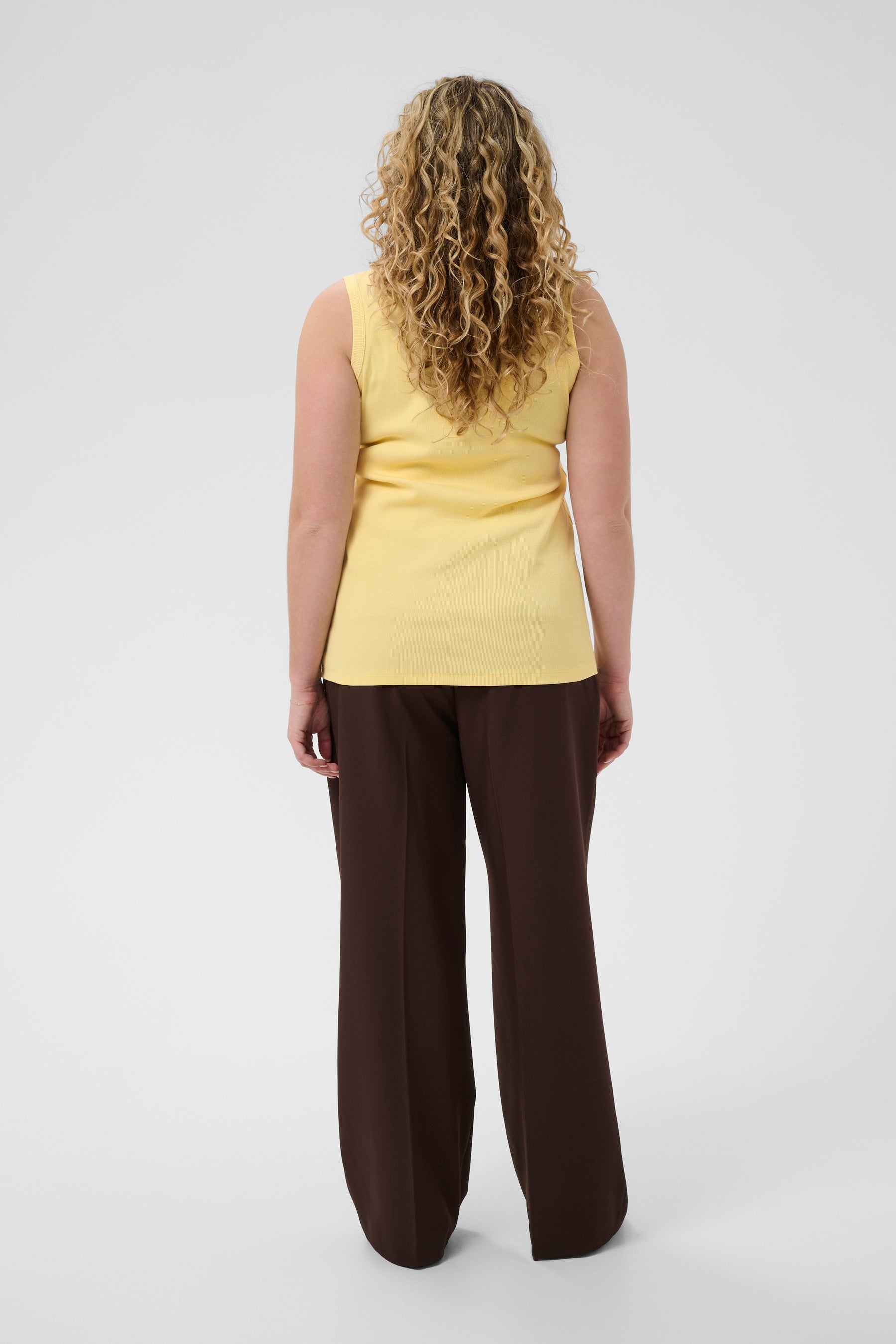 Kaffe Curve Carina Vest Top in Sunlight 