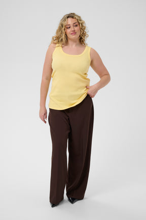 Kaffe Curve Carina Vest Top in Sunlight