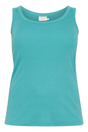 Kaffe Curve Carina Vest Top in Teal