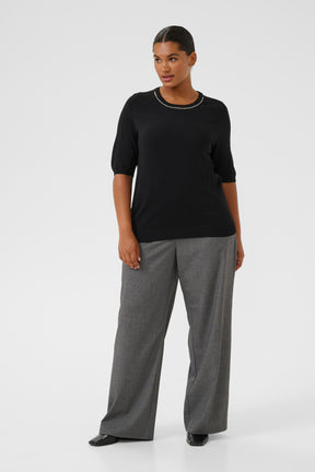 Kaffe Curve Carla Knit in Black