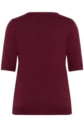 Kaffe Curve Carla Knit in Wine