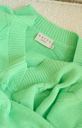 Kaffe Curve Carlie Jumper in Green