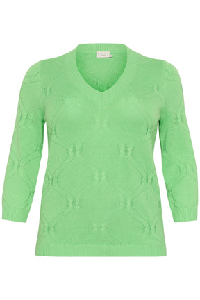 Kaffe Curve Carlie Jumper in Green