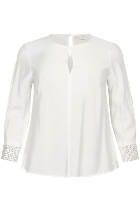 Kaffe Curve Cenia Blouse in White