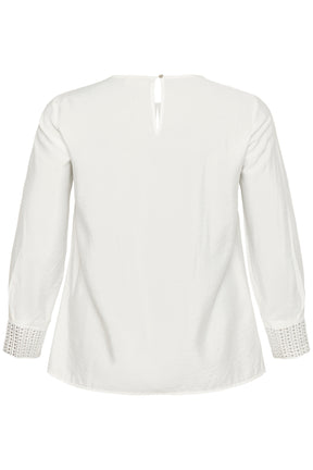 Kaffe Curve Cenia Blouse in White