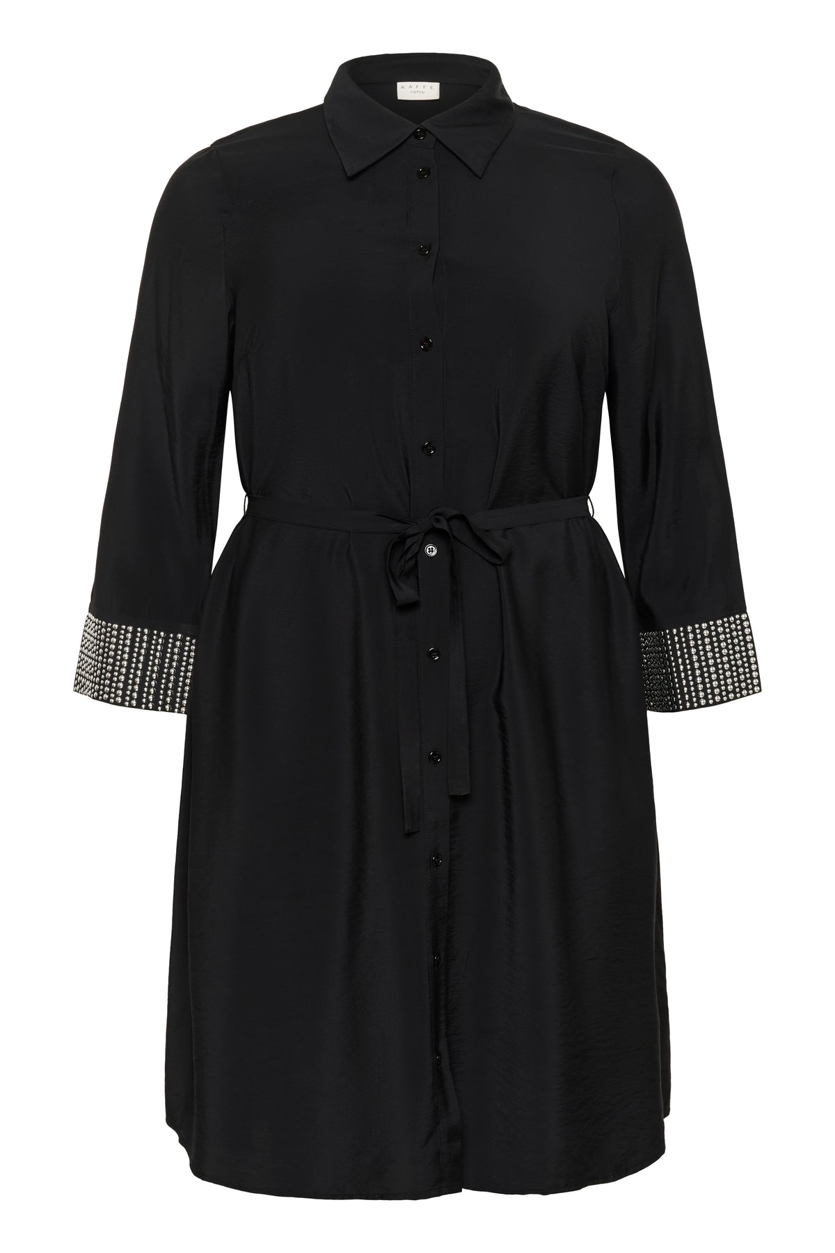 Kaffe Curve Cenia Dress in Black