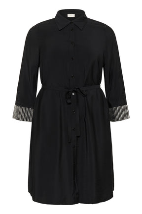Kaffe Curve Cenia Dress in Black