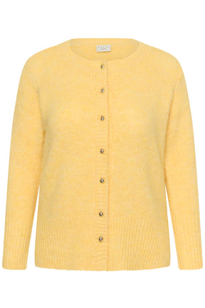 Kaffe Curve Ciony Cardigan in Yellow 