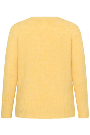 Kaffe Curve Ciony Cardigan in Yellow 