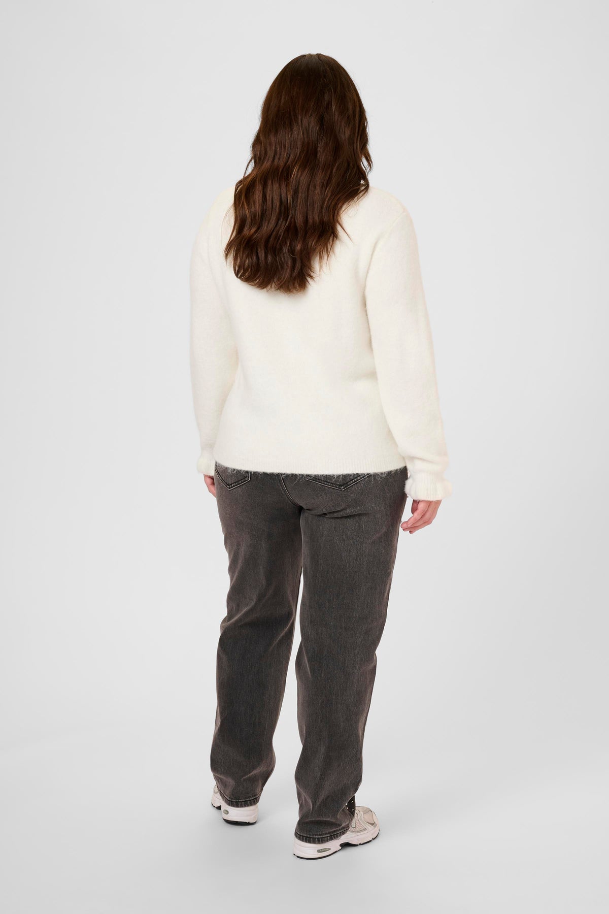 Kaffe Curve Cirsten Cardigan in White
