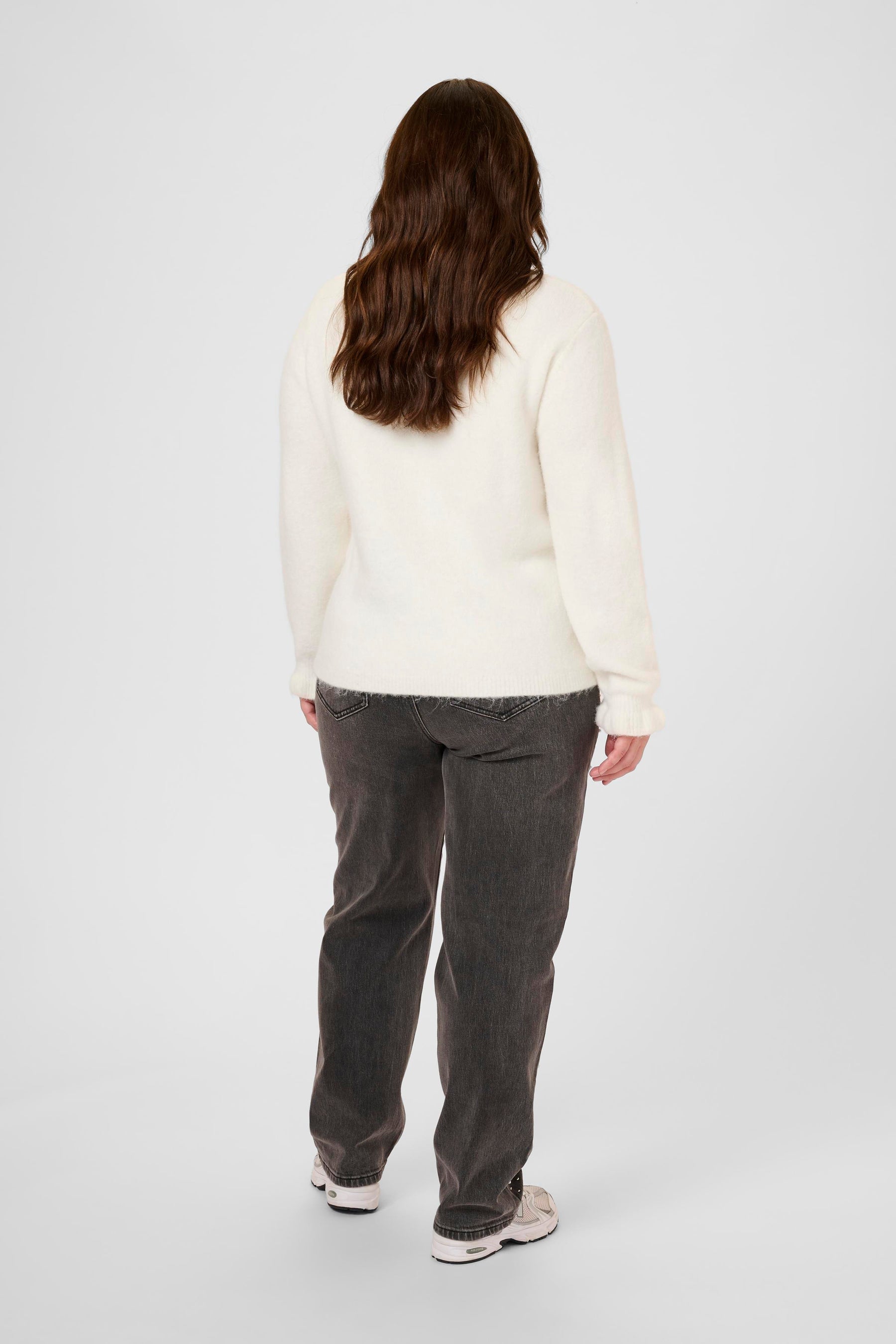 Kaffe Curve Cirsten Cardigan in White