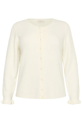 Kaffe Curve Cirsten Cardigan in White