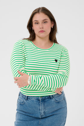 Kaffe Curve Clia T-Shirt in Green