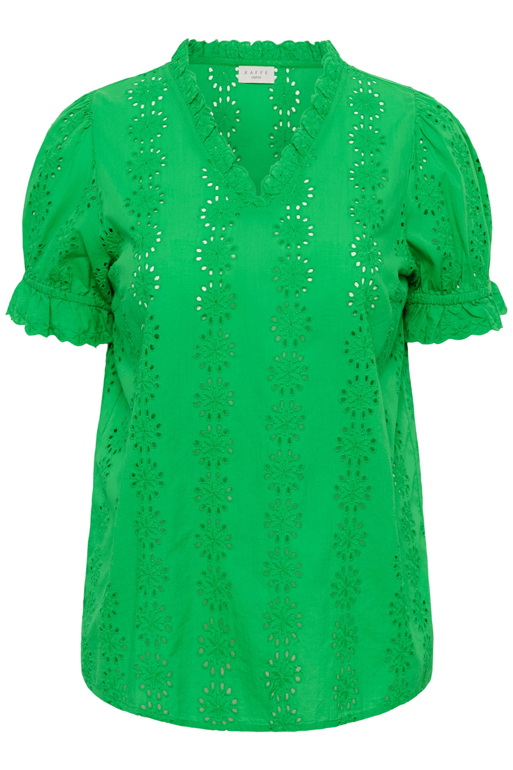 Kaffe Curve Dina Blouse in Green 