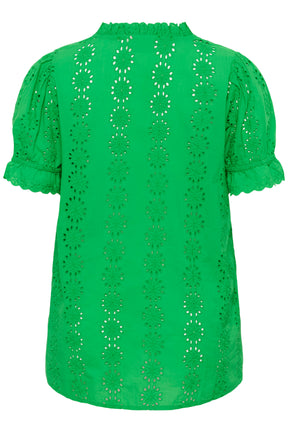 Kaffe Curve Dina Blouse in Green 