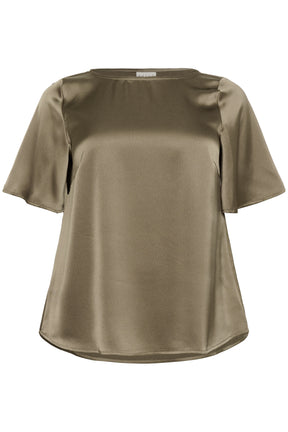 Kaffe Curve Dina Blouse in Morel