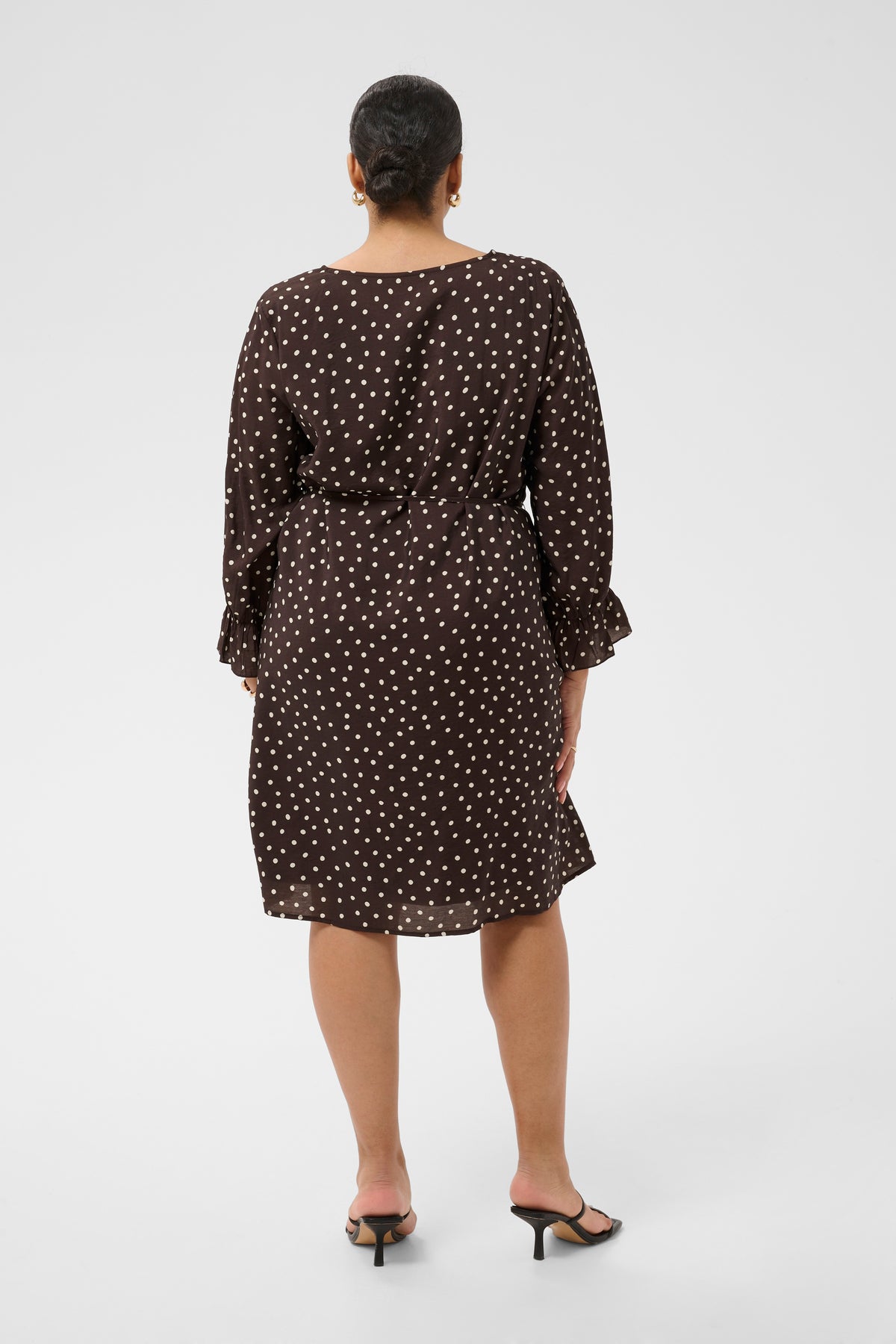 Kaffe Curve Ditte Dress in Brown 