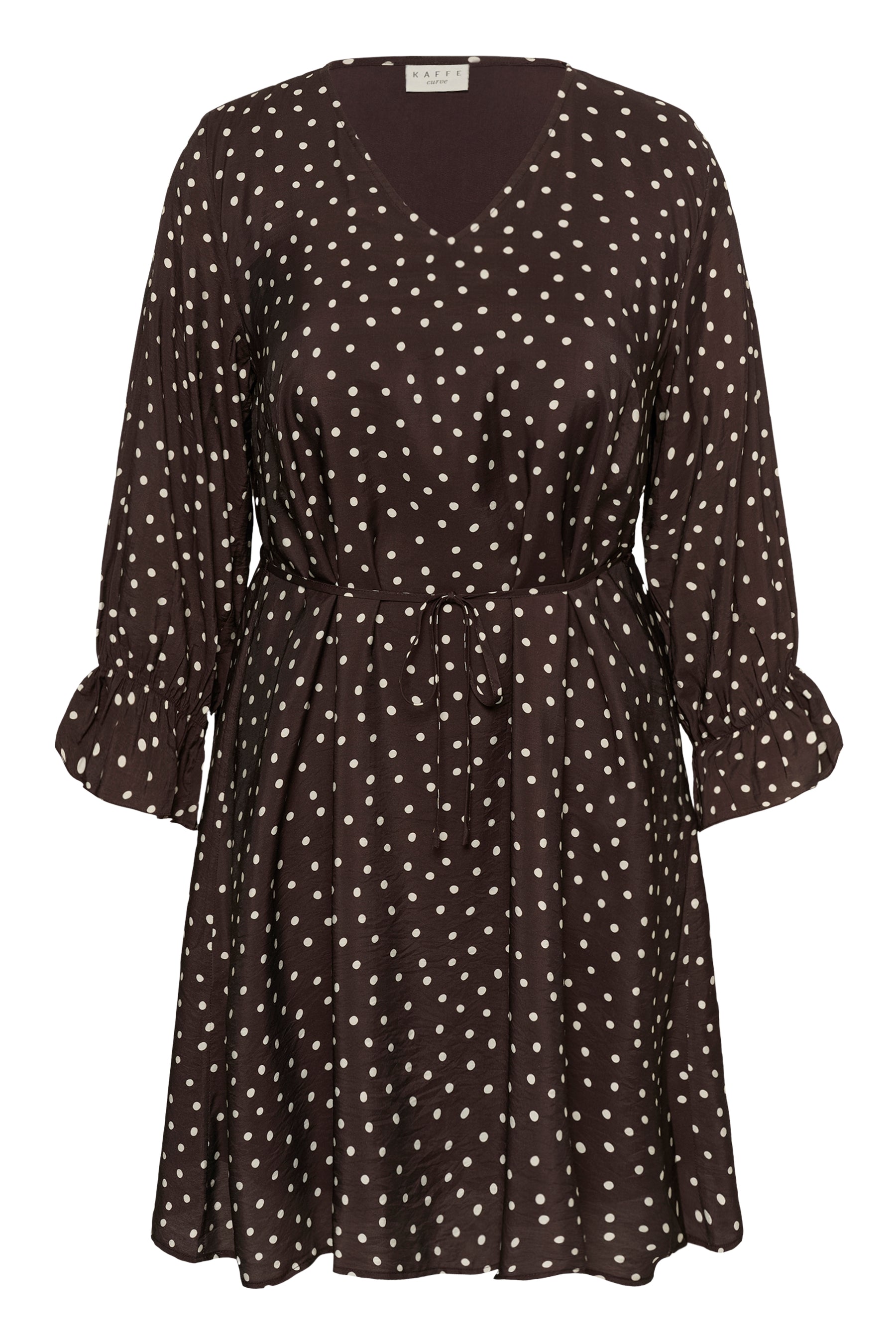 Kaffe Curve Ditte Dress in Brown 
