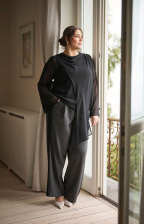 Kaffe Curve Eliana Blouse in Black 