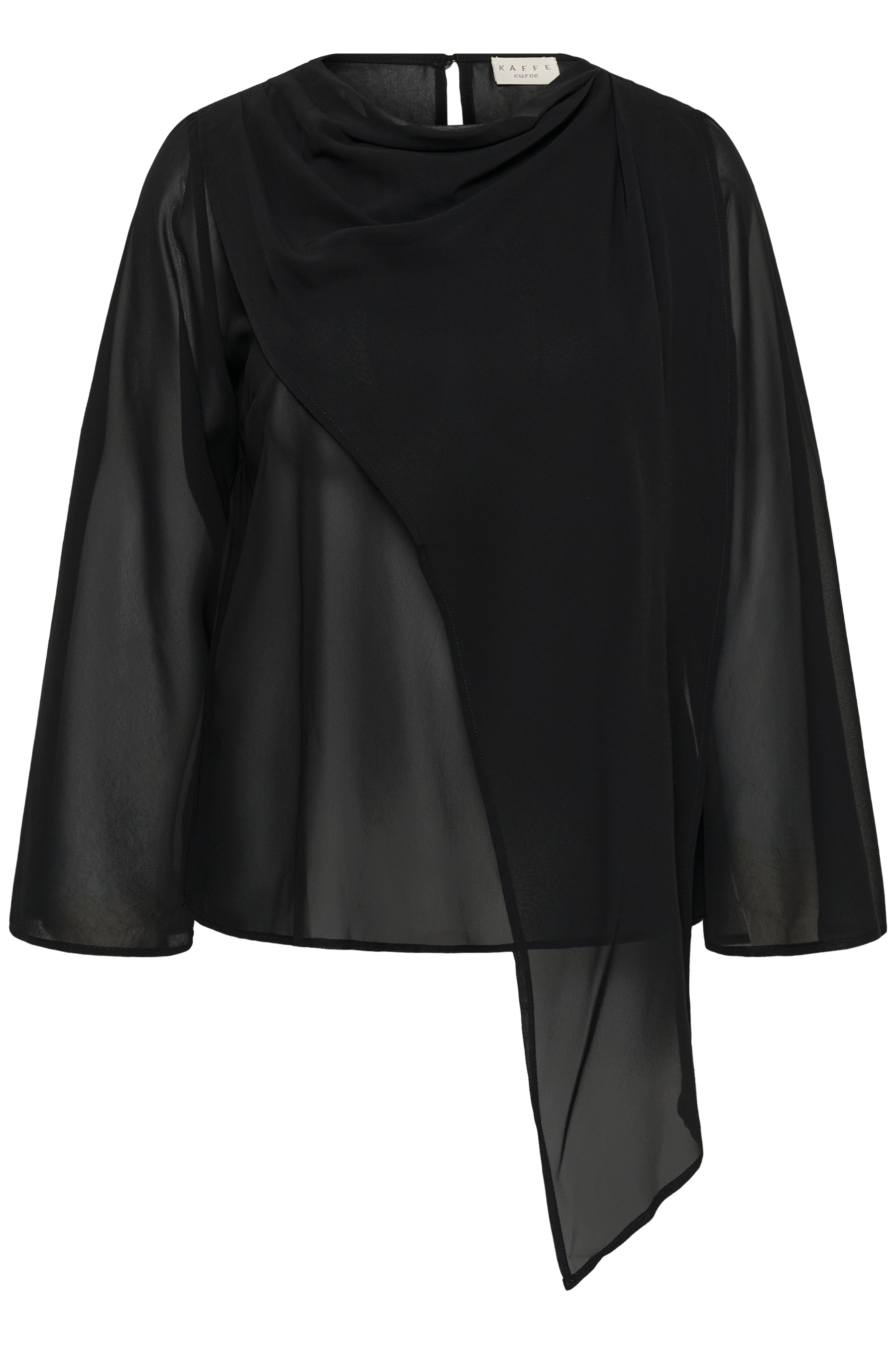 Kaffe Curve Eliana Blouse in Black 