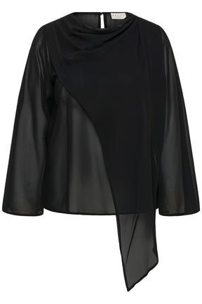 Kaffe Curve Eliana Blouse in Black 