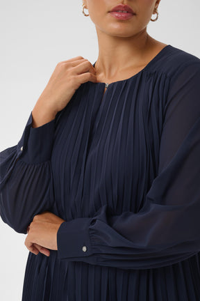 Kaffe Curve Eliana Blouse in Graphite 
