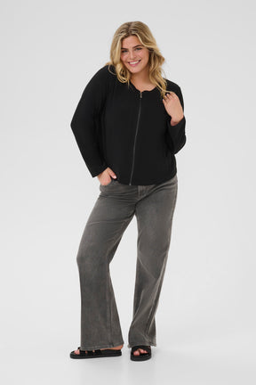 Kaffe Curve Elina Jacket in Black