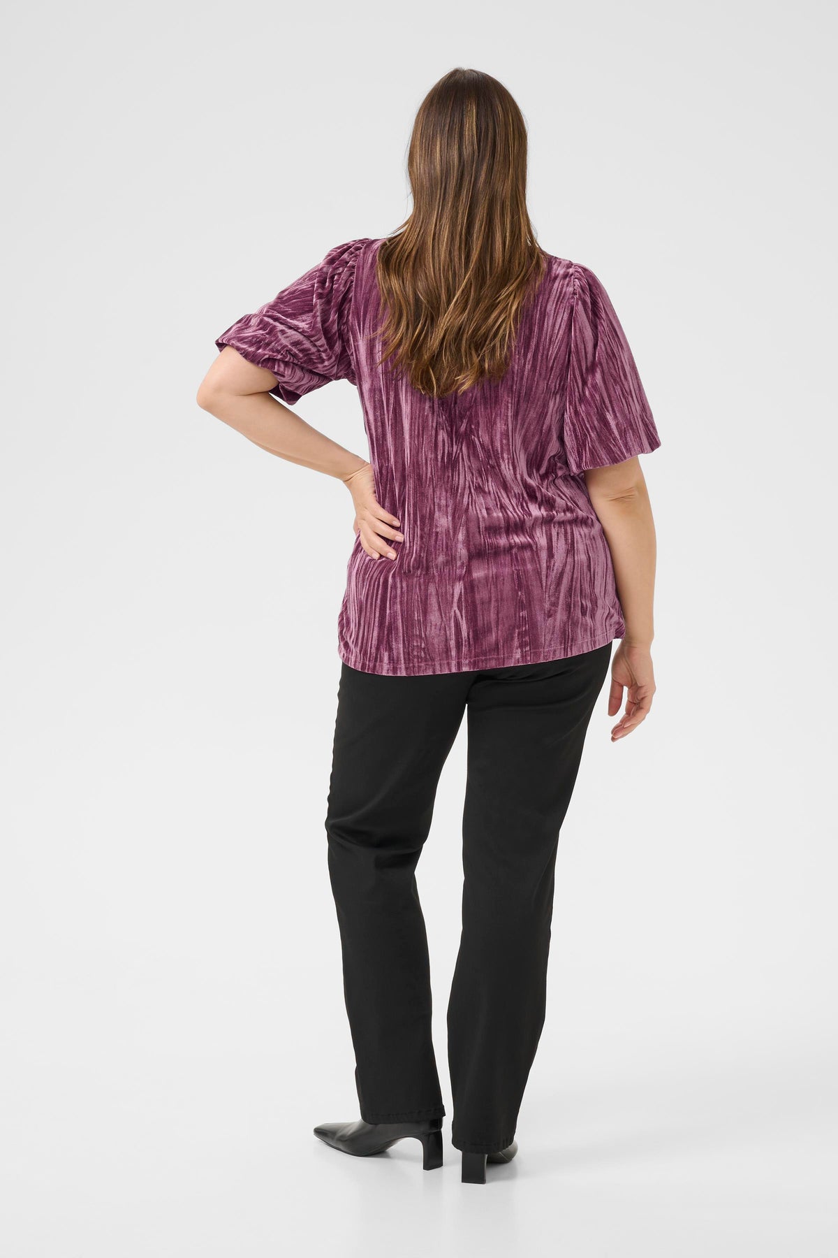 Kaffe Curve Eliva Blouse in Pink