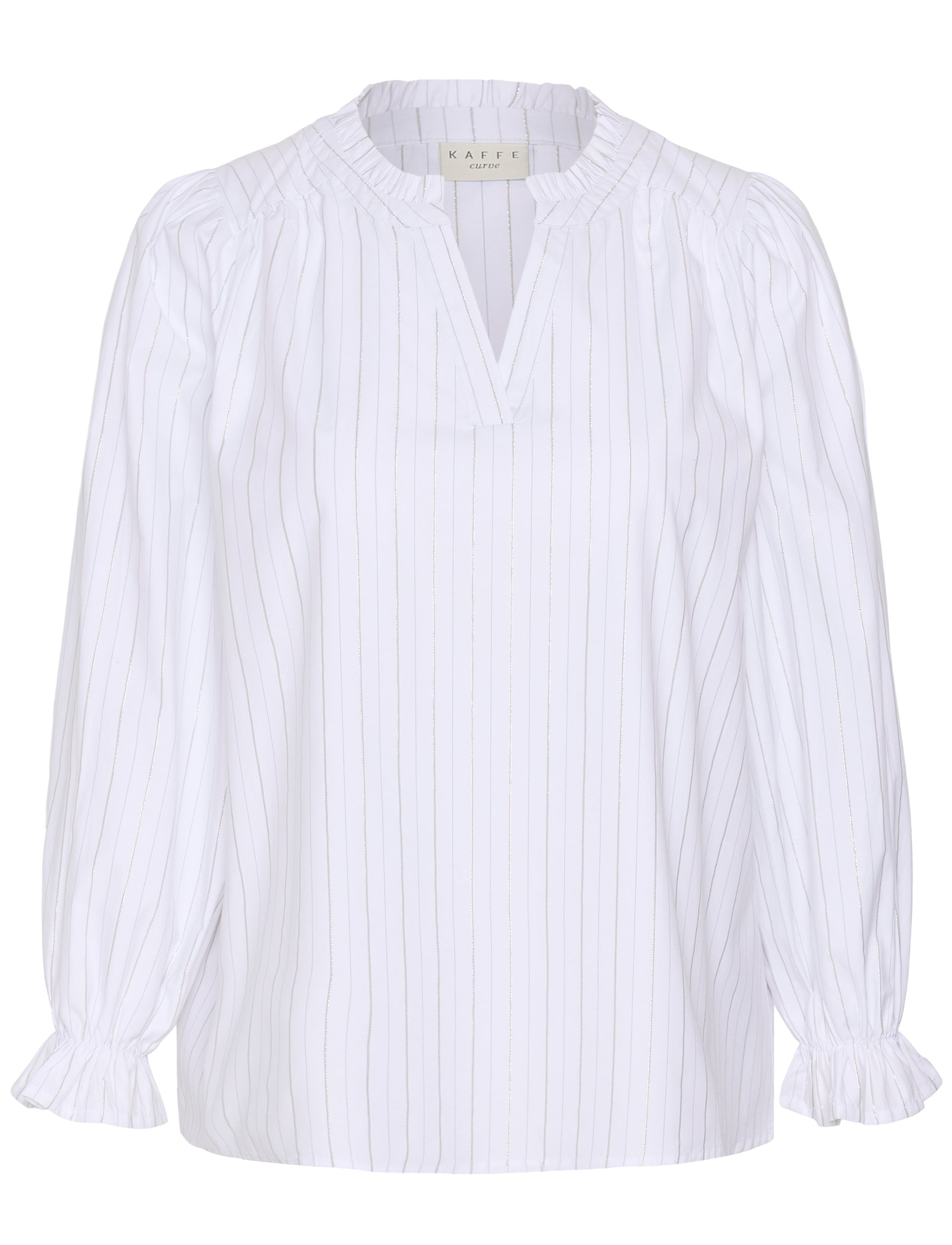 Kaffe Curve Ellia Blouse in White 