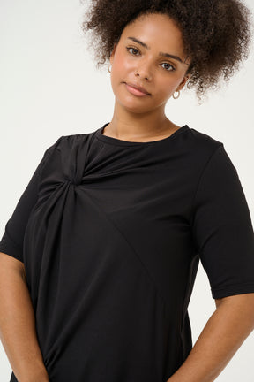 Kaffe Curve Eloisa T-Shirt in Black