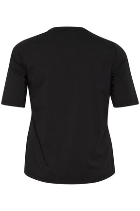 Kaffe Curve Eloisa T-Shirt in Black