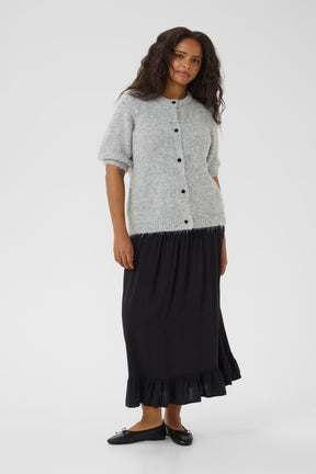 Kaffe Curve Emilia Cardigan in Grey