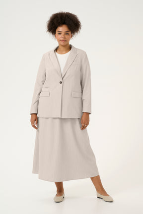 Kaffe Curve Esta Blazer in Cream