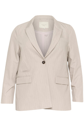 Kaffe Curve Esta Blazer in Cream