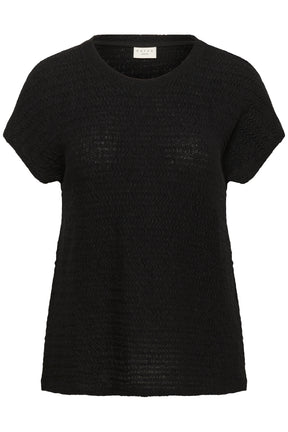 Kaffe Curve Felice Top in Black 