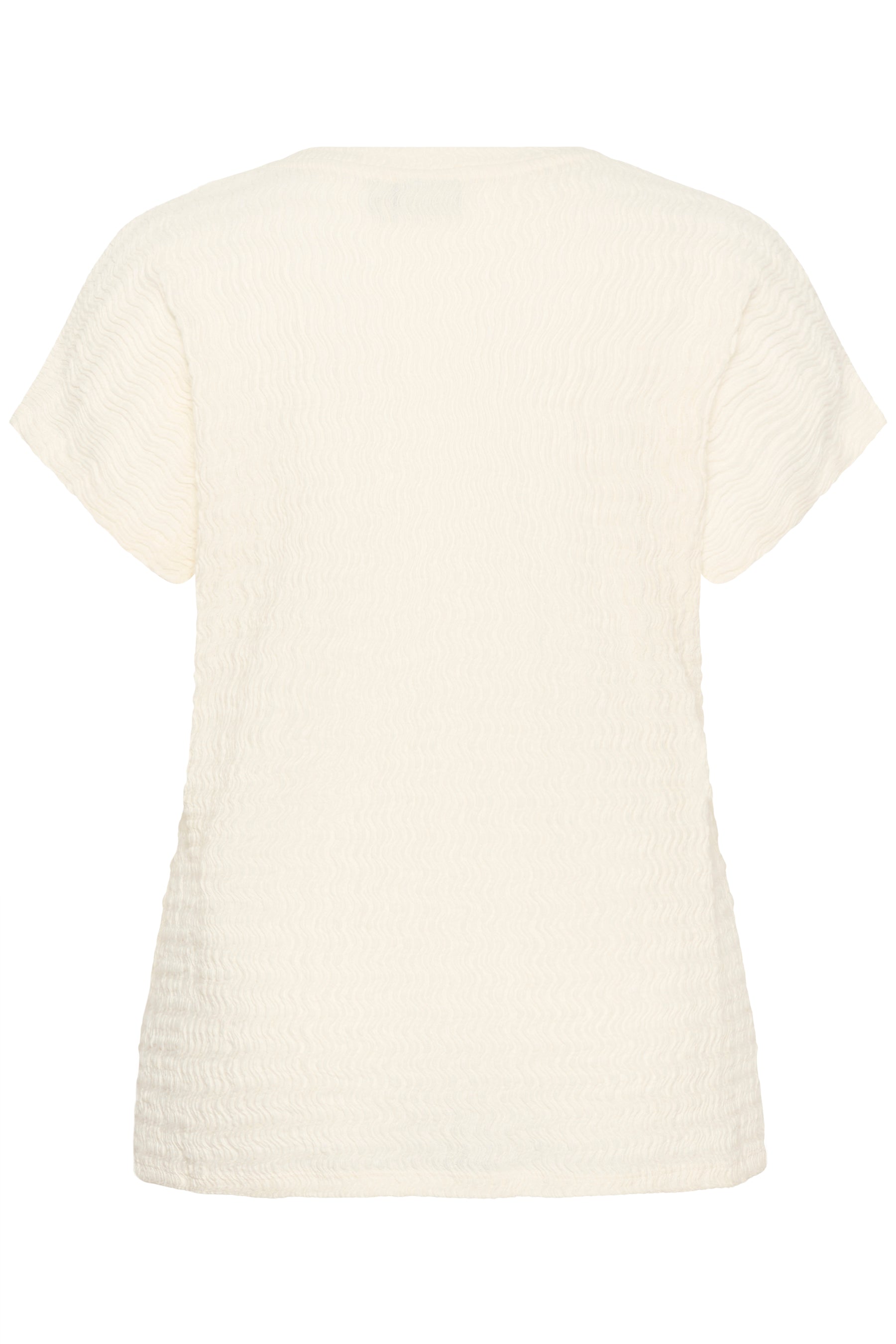 Kaffe Curve Felice Top in White 