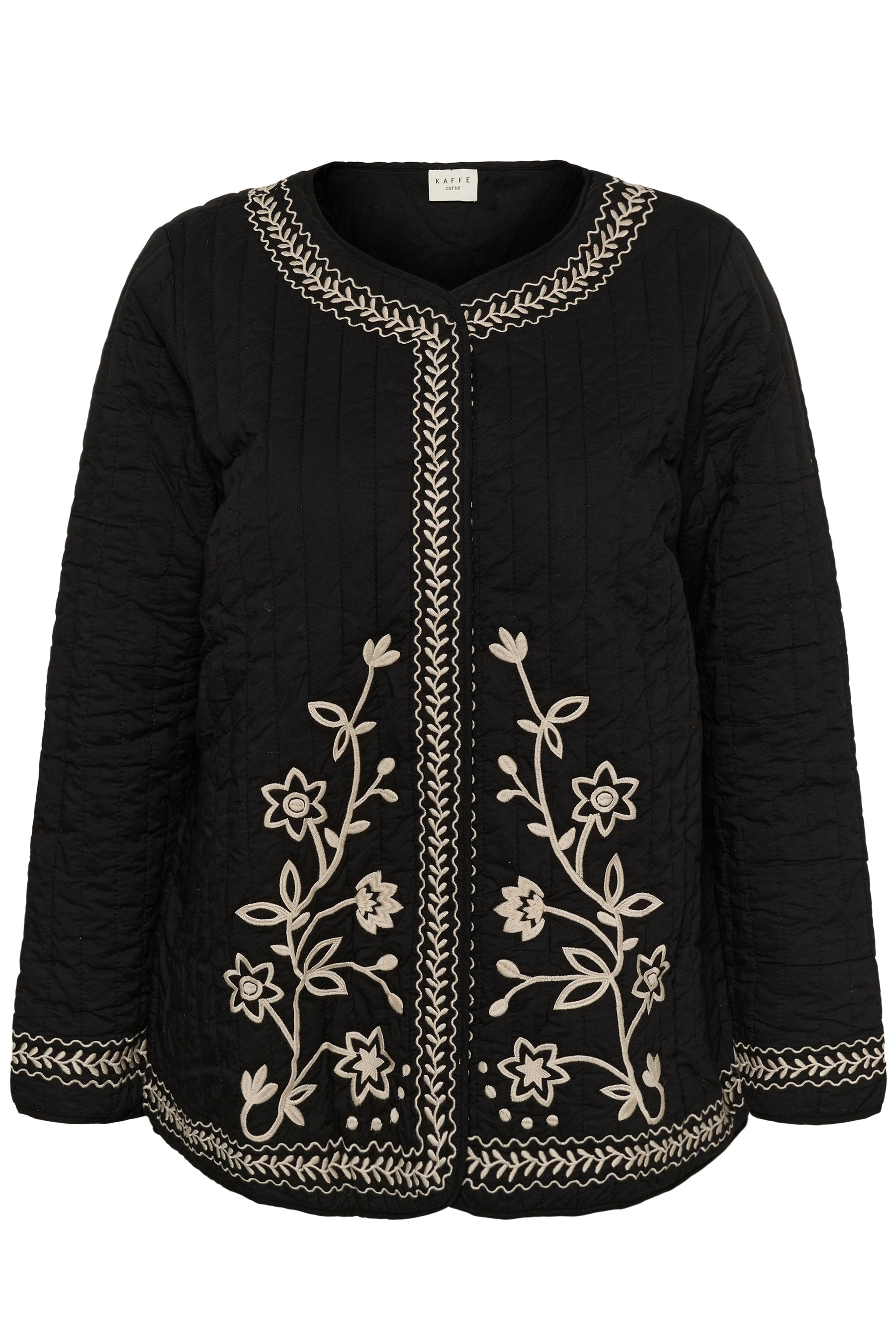 Kaffe Curve Fine Jacket in Black 