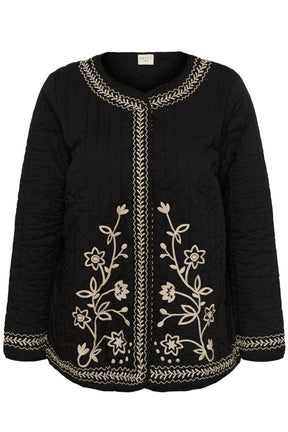 Kaffe Curve Fine Jacket in Black 