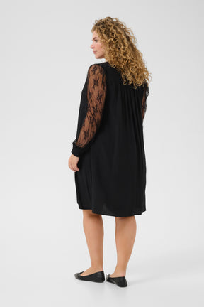 Kaffe Curve Freya Dress in Black
