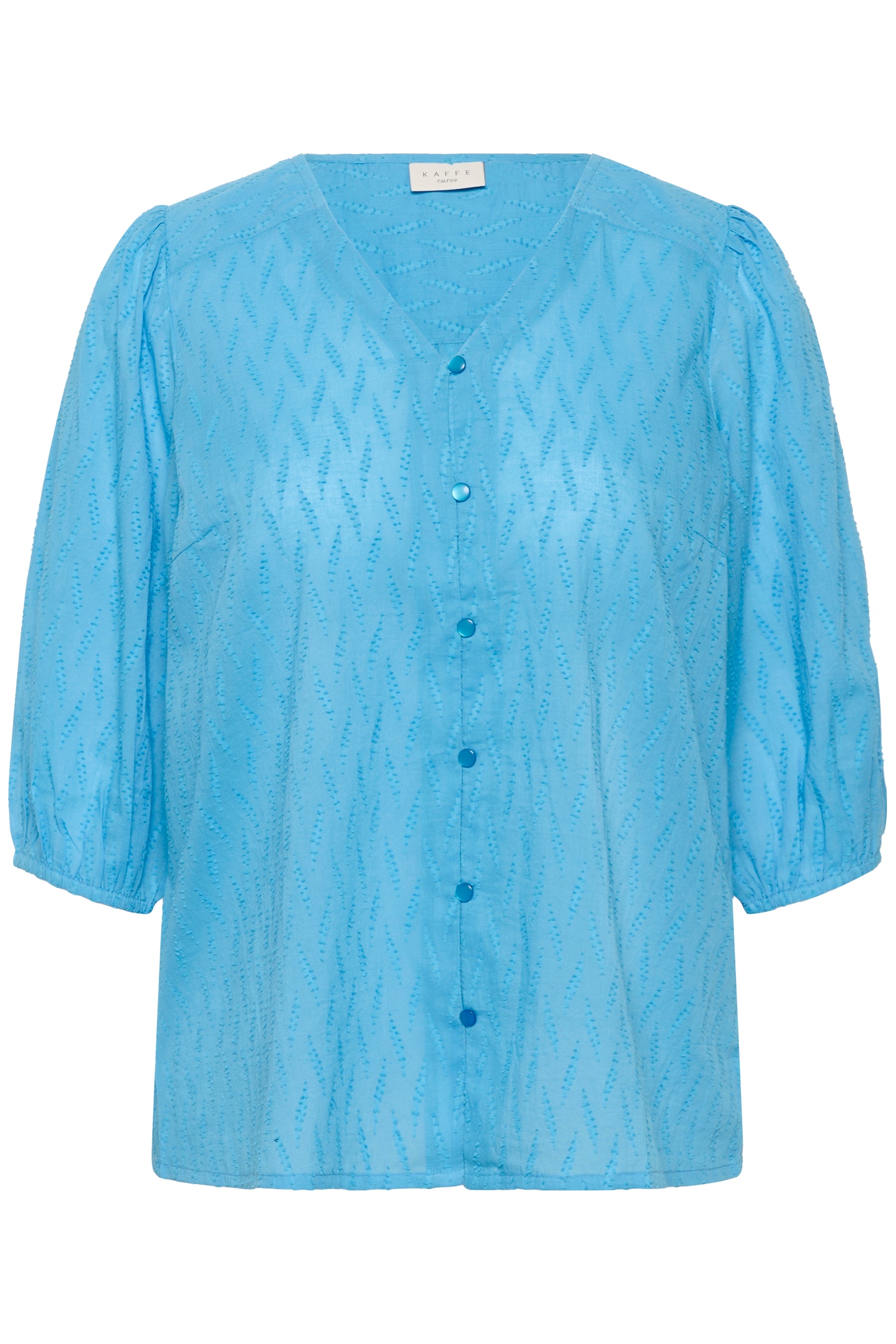 Kaffe Curve Gabby Blouse in Blue