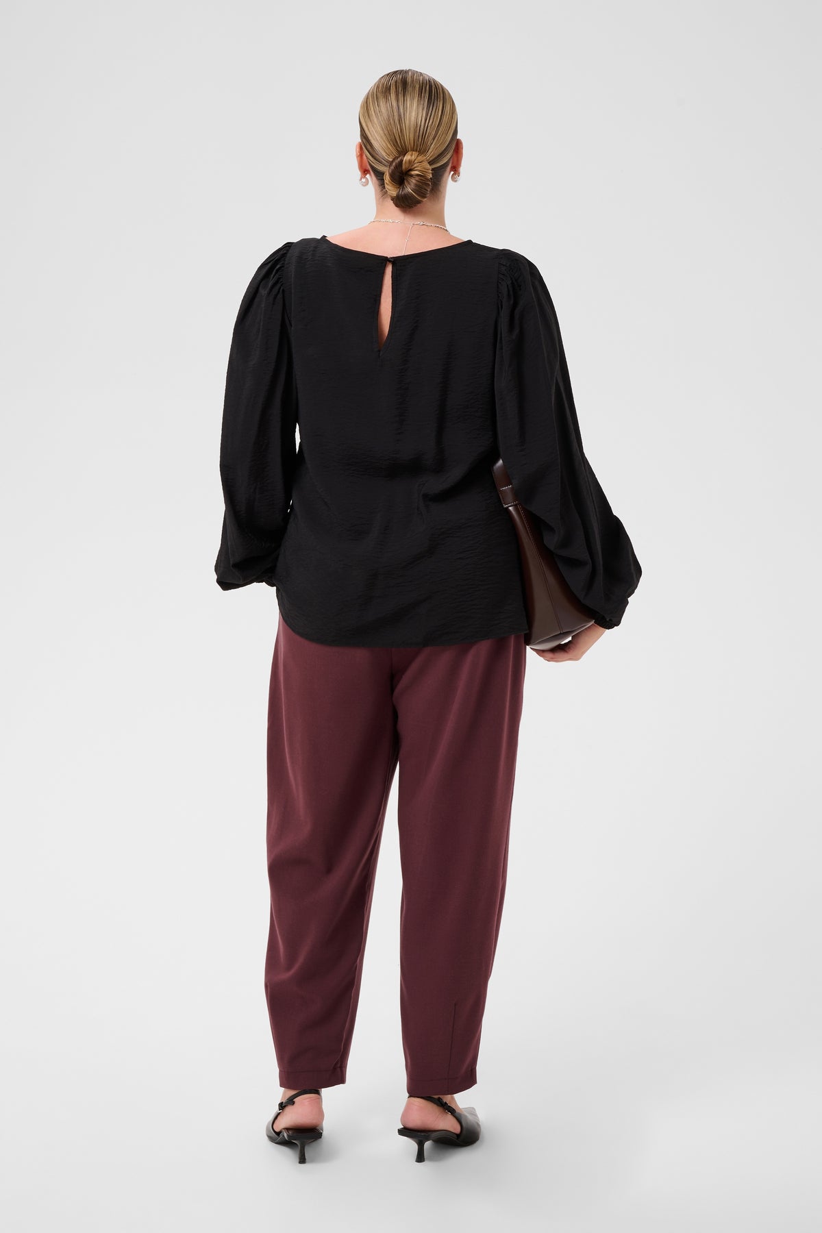 Kaffe Curve Gila Blouse in Black 