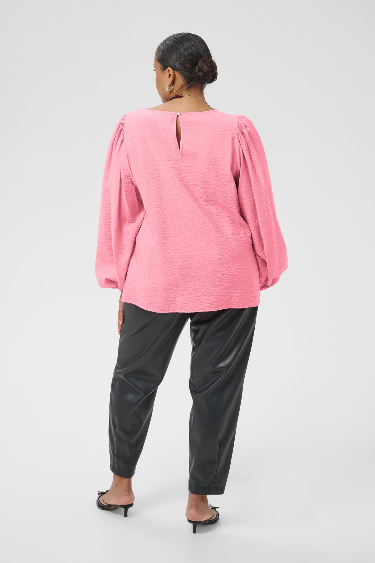 Kaffe Curve Gila Blouse in Wild Rose 