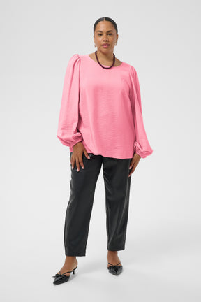 Kaffe Curve Gila Blouse in Wild Rose 