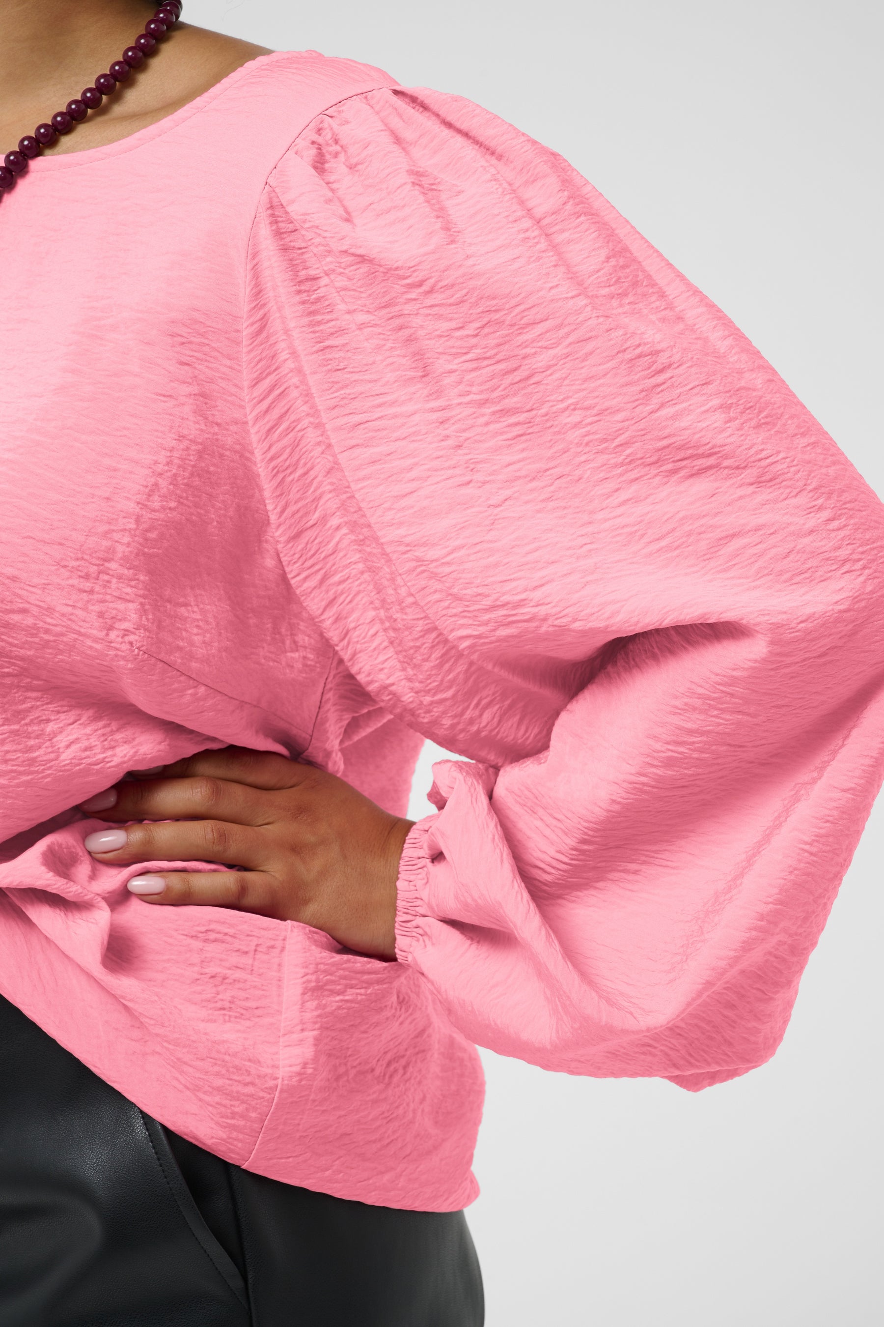 Kaffe Curve Gila Blouse in Wild Rose 