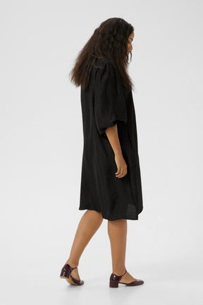 Kaffe Curve Girla Dress in Black
