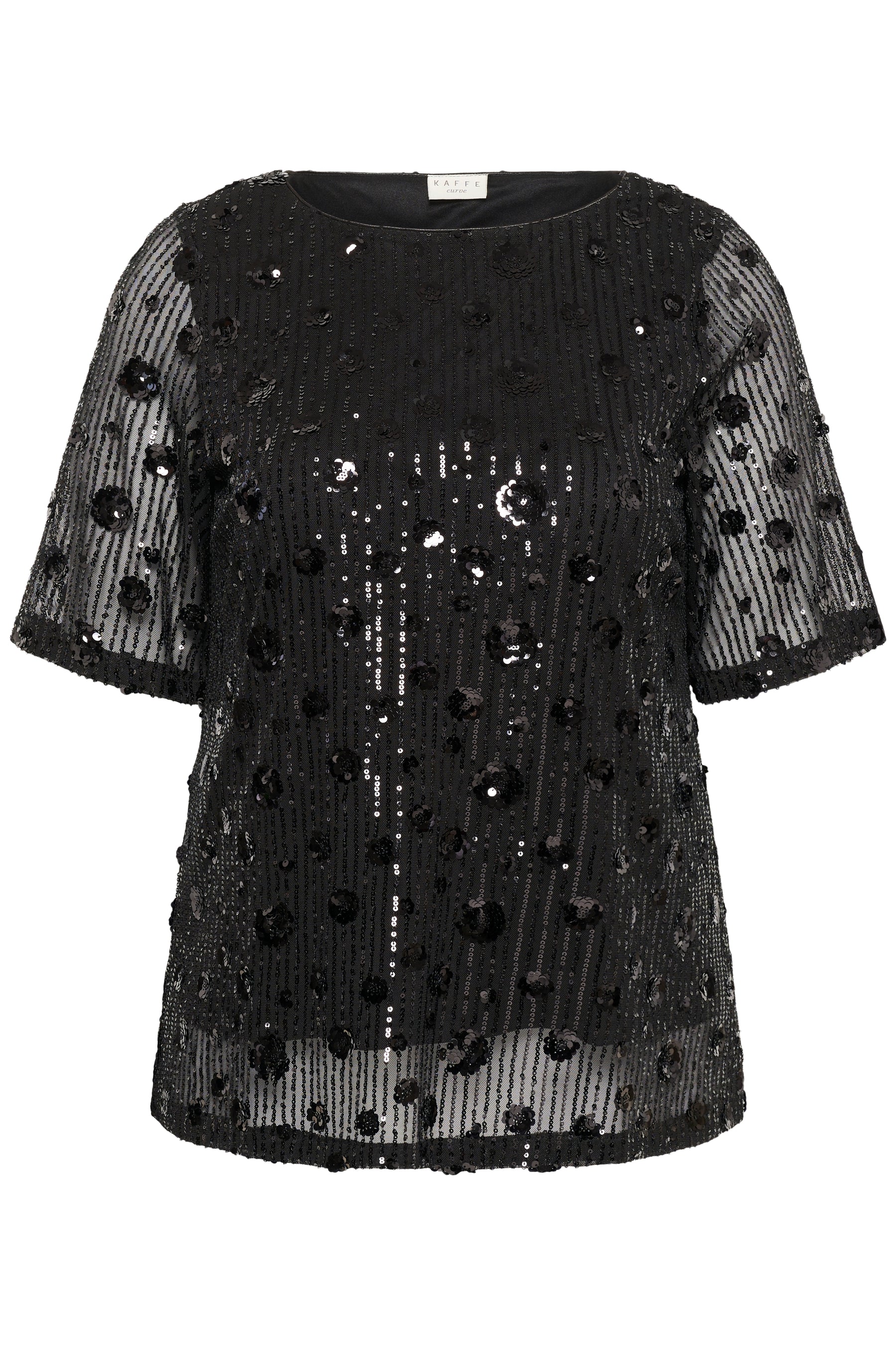 Kaffe Curve Gracie Blouse in Black 
