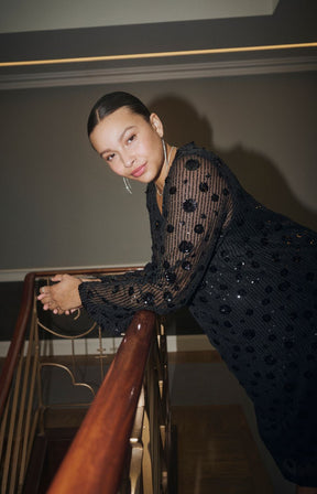 Kaffe Curve Gracie Dress in Black 